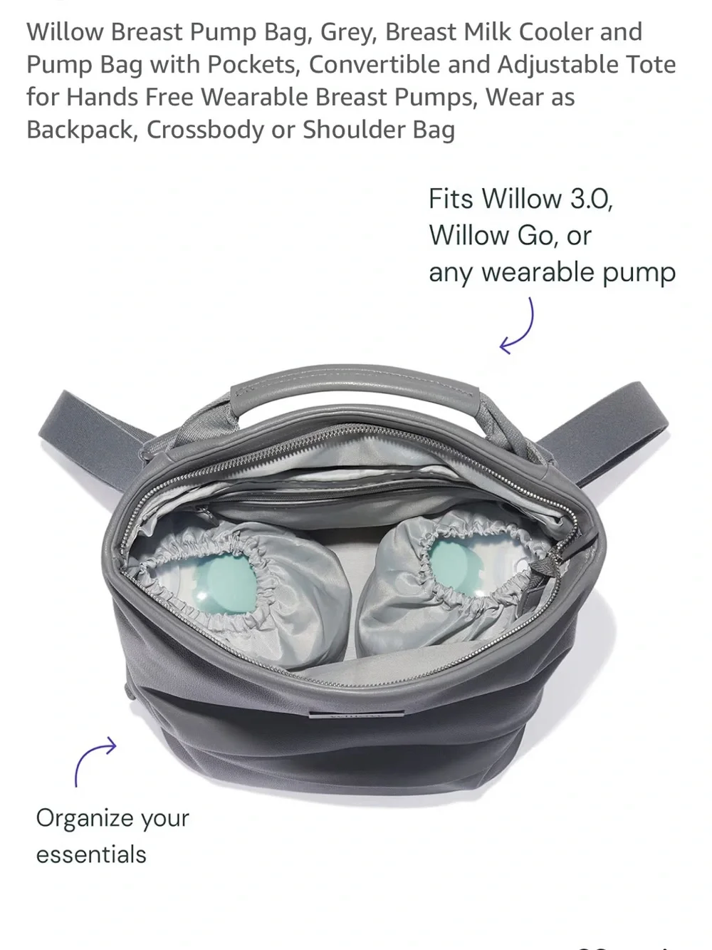 Willow Pump Anywhere Bag